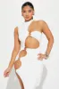 The Enchantress Cut Out Midi Dress - White sold by Fashion Nova