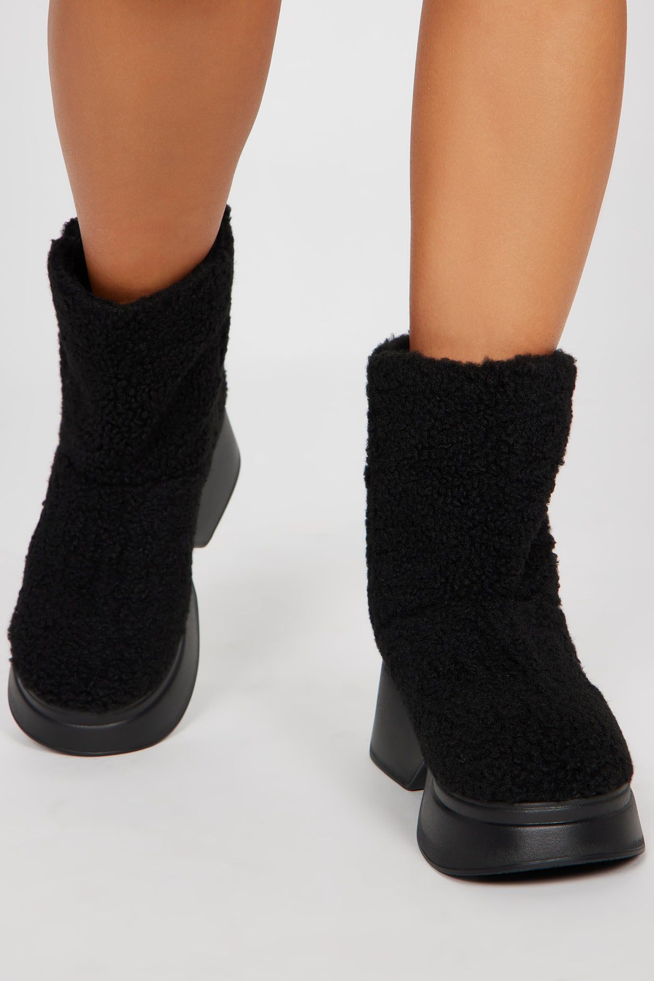 Snow Bunny Booties - Black sold by Fashion Nova product image thumbnail 2