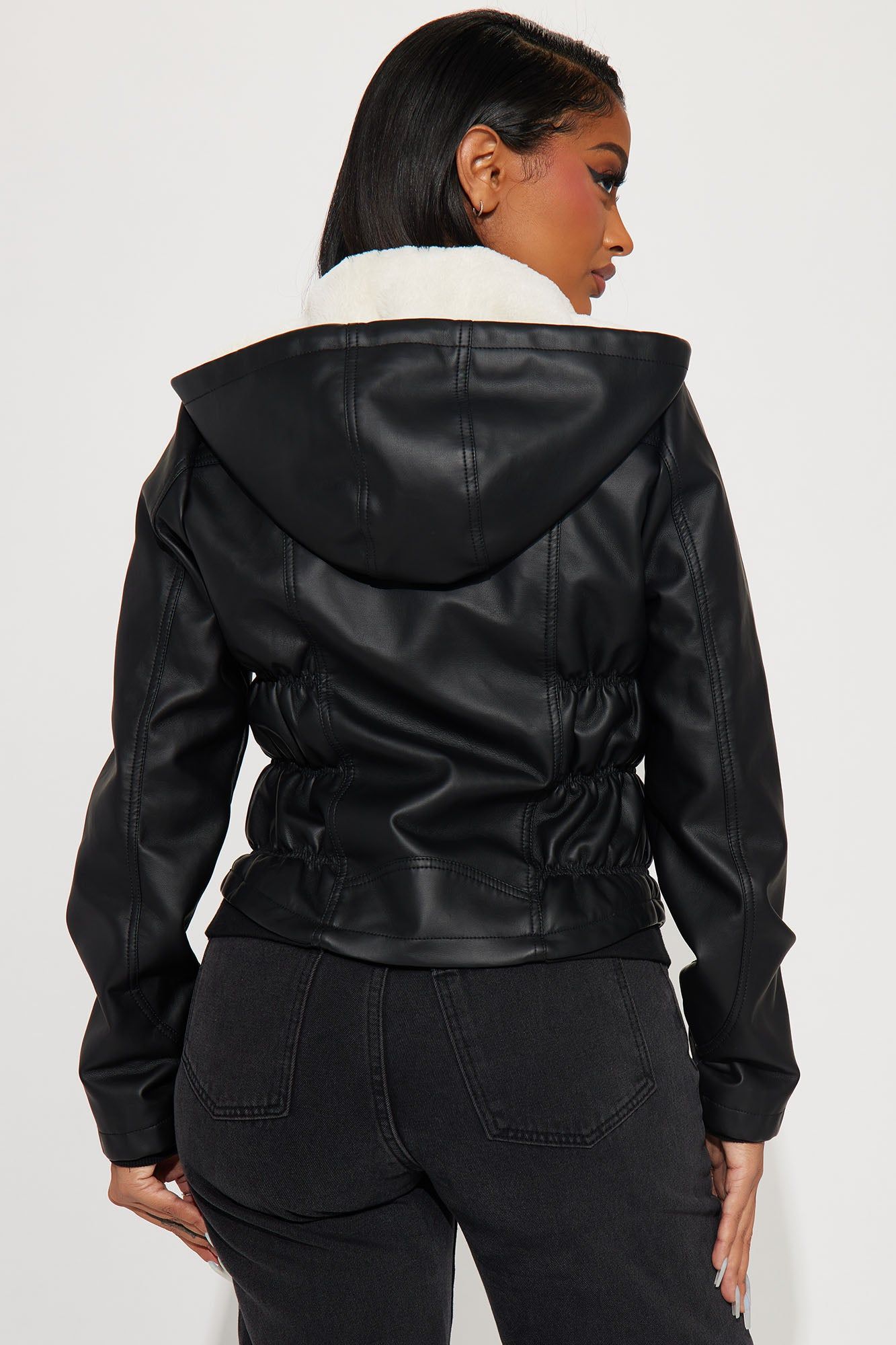 Back For More Moto Jacket - Black sold by Fashion Nova product image thumbnail 4