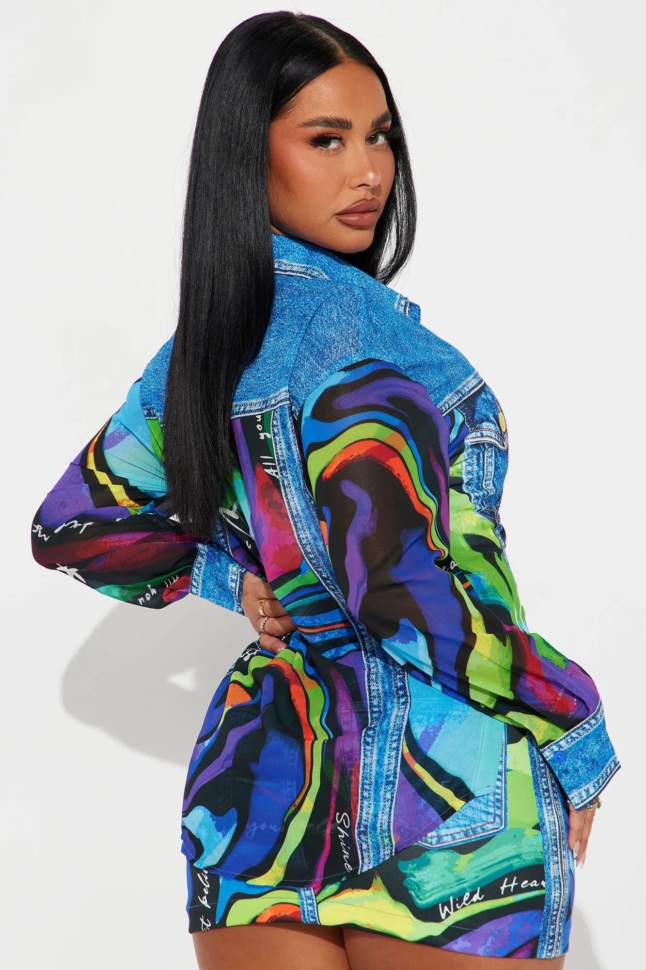 Colorful Journey Skirt Set - Multi Color sold by Fashion Nova product image thumbnail 3