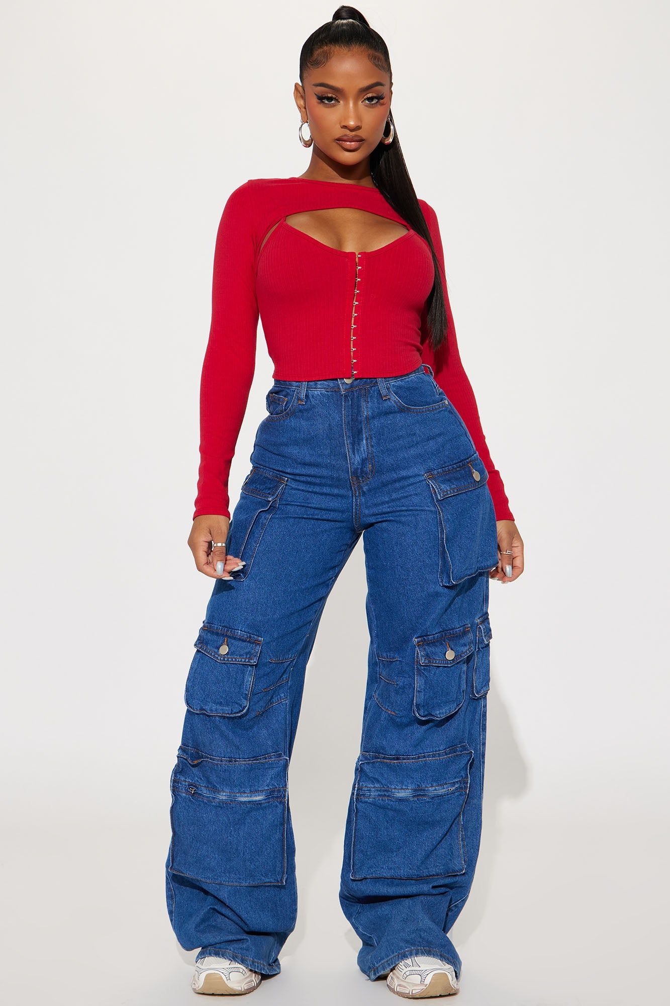 Aria Top - Red sold by Fashion Nova product image thumbnail 2