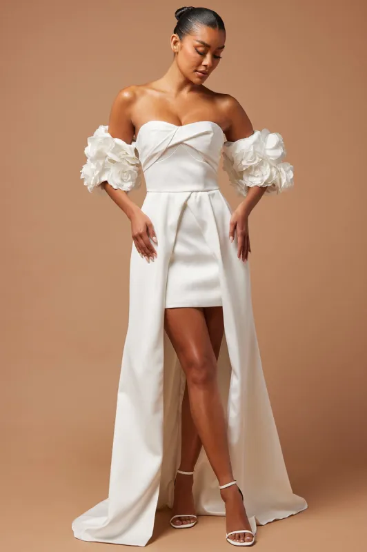 Marina Gown - White sold by Fashion Nova