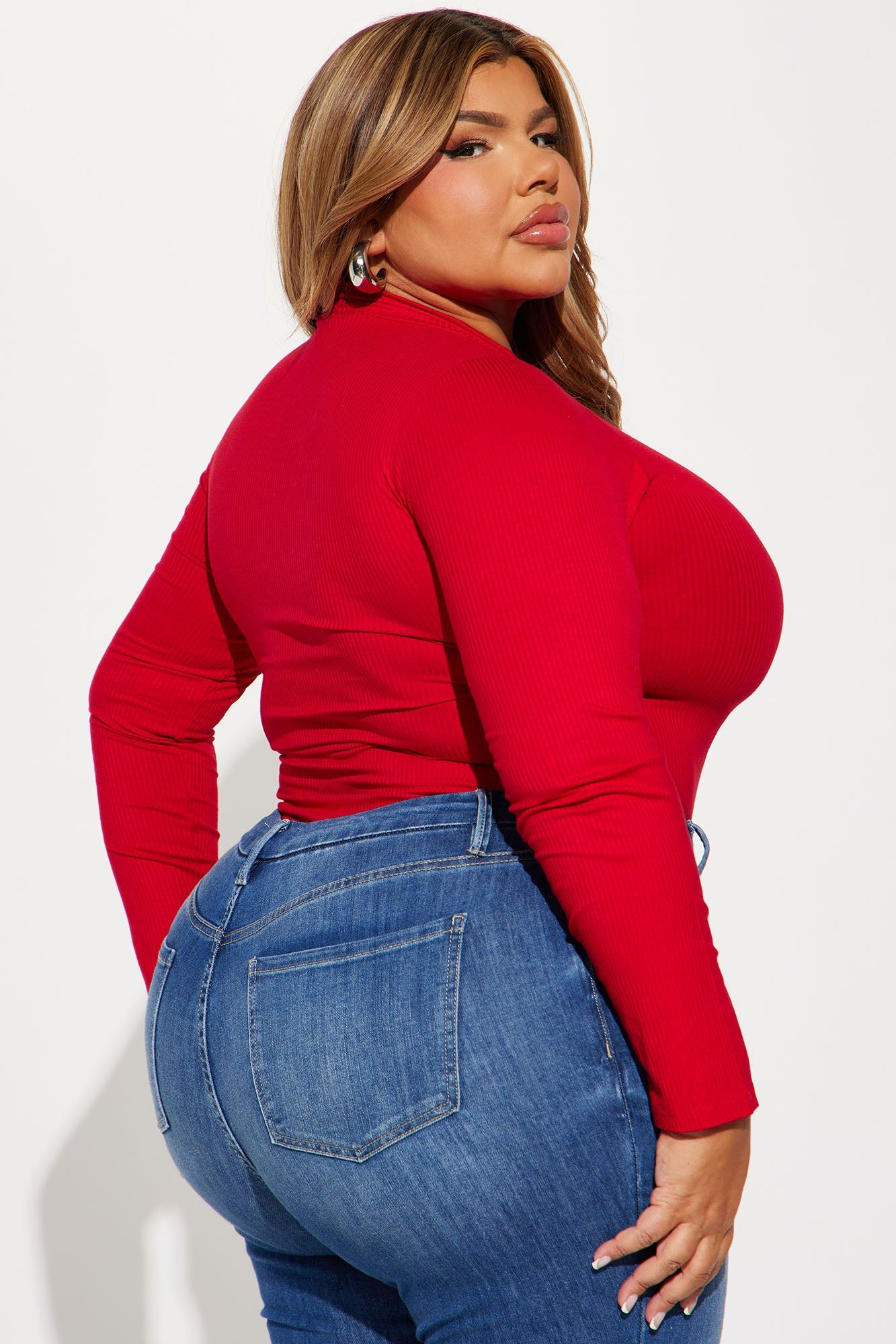 Dana Bodysuit - Red sold by Fashion Nova product image thumbnail 8