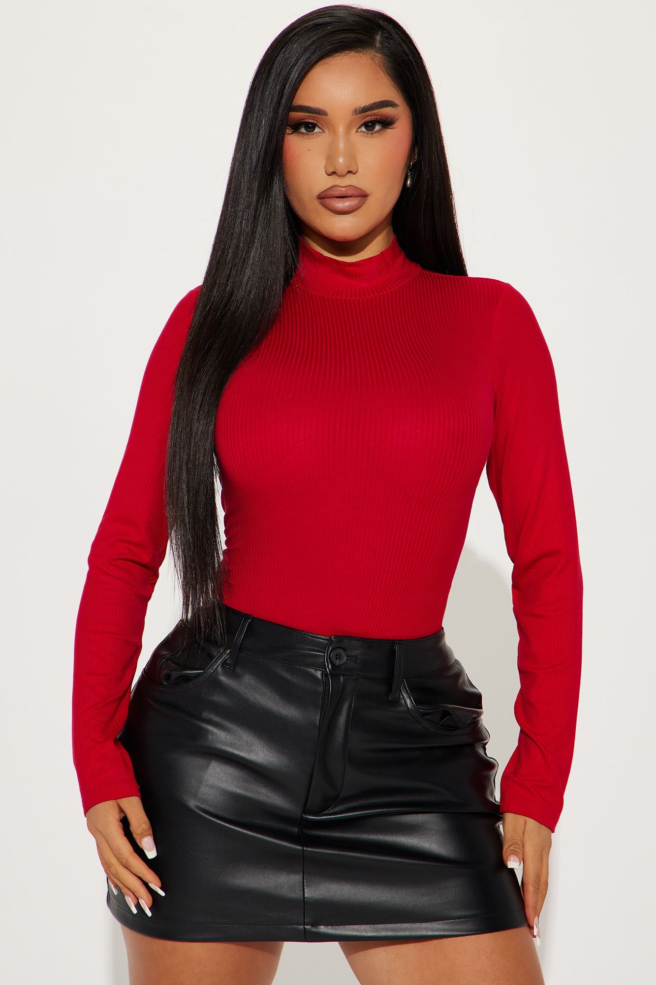 Dana Bodysuit - Red sold by Fashion Nova product image thumbnail 3