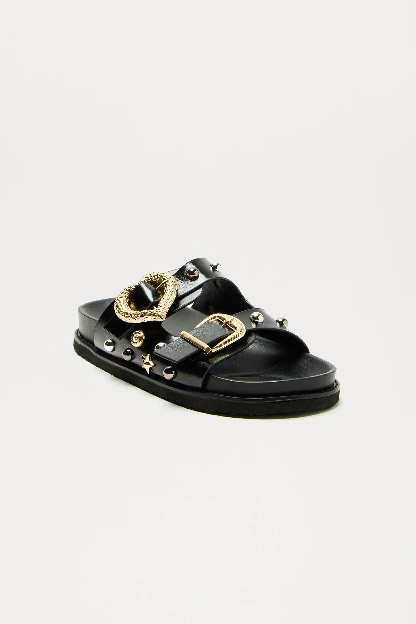 All And All Buckles Slides - Black sold by Fashion Nova product image thumbnail 3