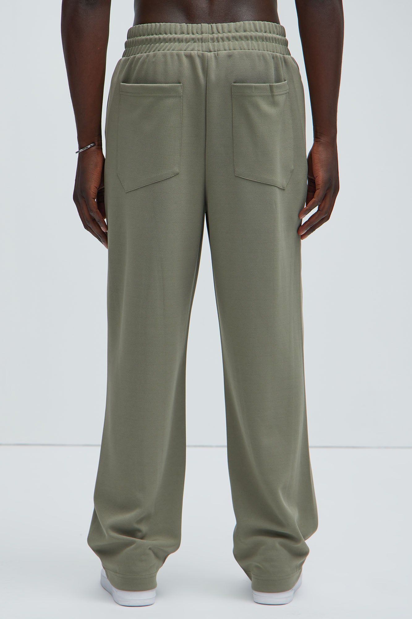 Hopper Relaxed Track Pants - Olive sold by Fashion Nova product image thumbnail 5
