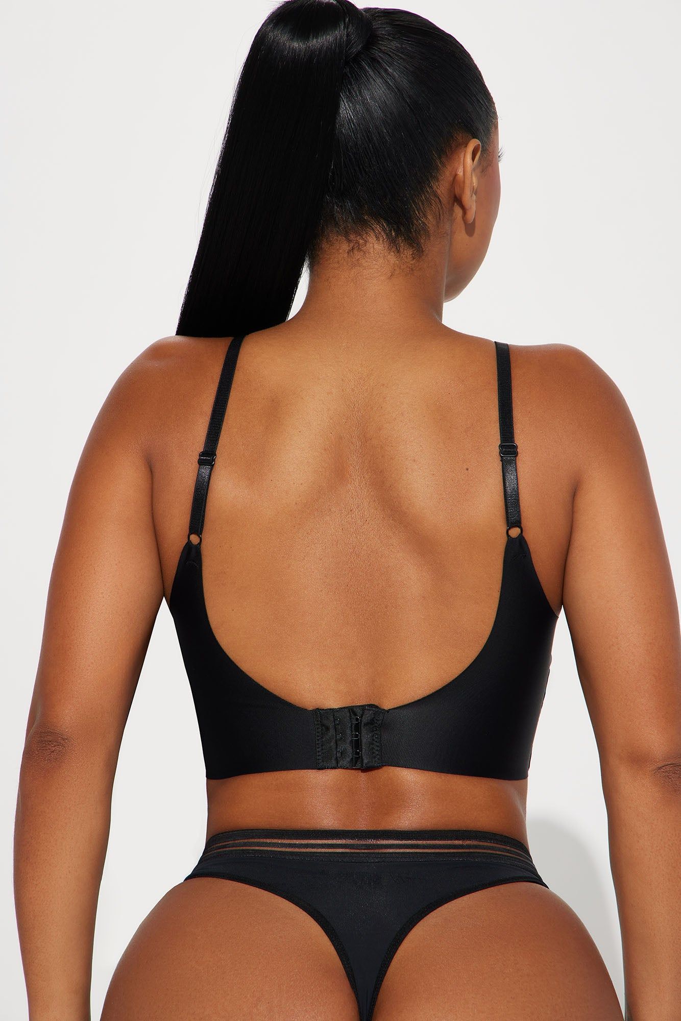 Weekend Vibe Banded Thong Panty - Black sold by Fashion Nova product image thumbnail 3