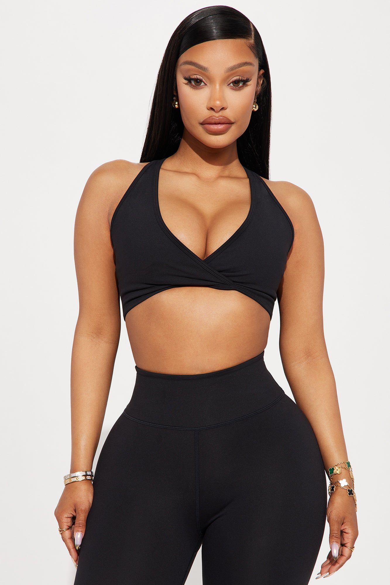 Core Super Soft Sports Bra - Black sold by Fashion Nova product image thumbnail 2