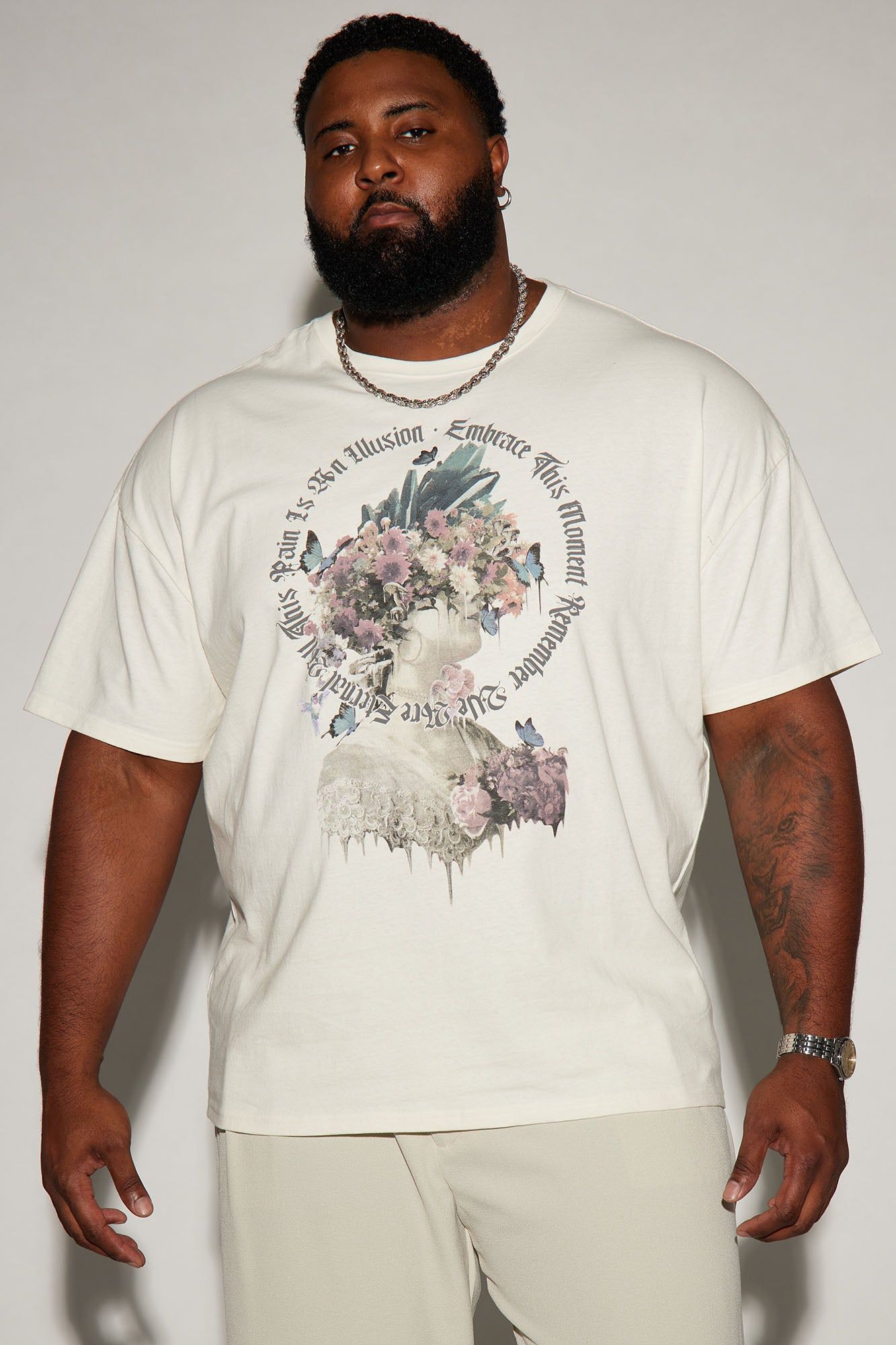 Embrace Oversized Short Sleeve Tee - White sold by Fashion Nova product image thumbnail 4