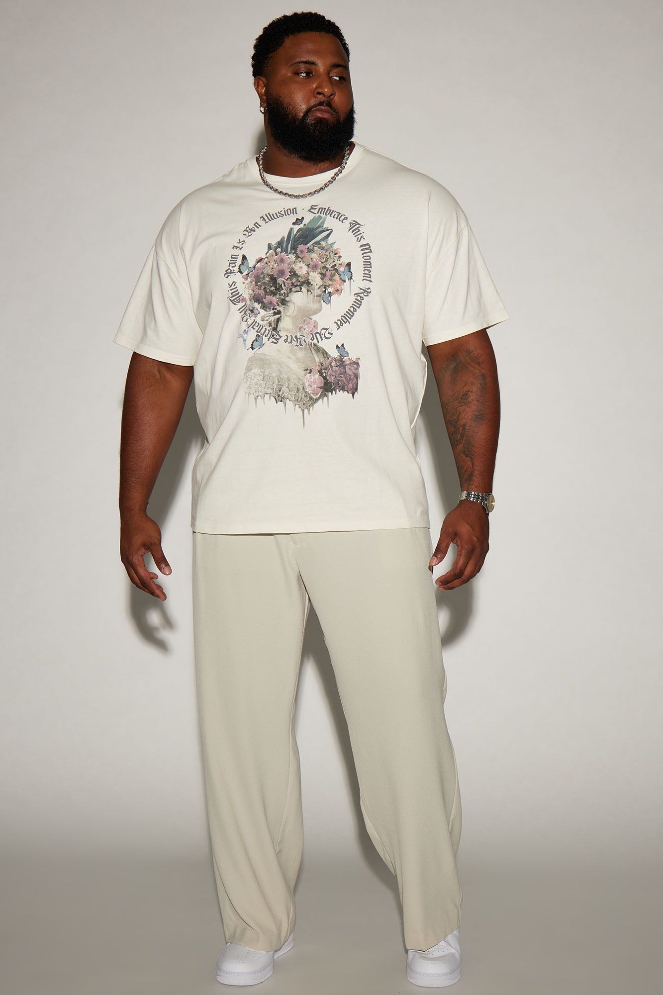 Embrace Oversized Short Sleeve Tee - White sold by Fashion Nova product image thumbnail 5