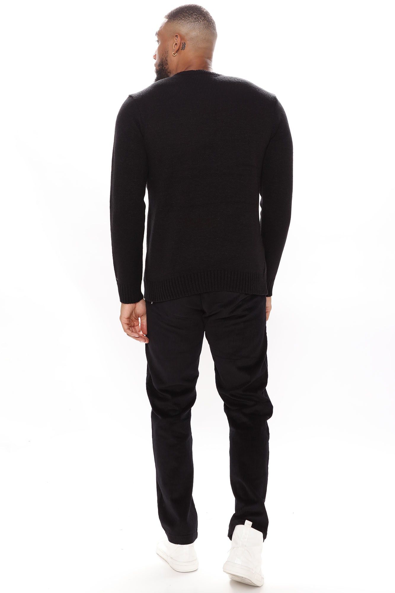 Let's Get Lit Holiday Sweater - Black/combo sold by Fashion Nova product image thumbnail 4