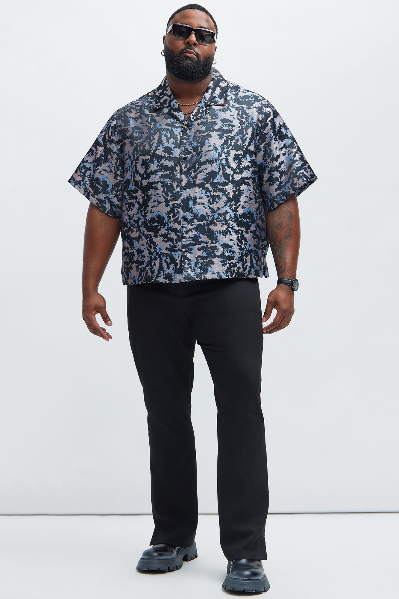 Theo Shirt - Blue/combo sold by Fashion Nova product image thumbnail 5