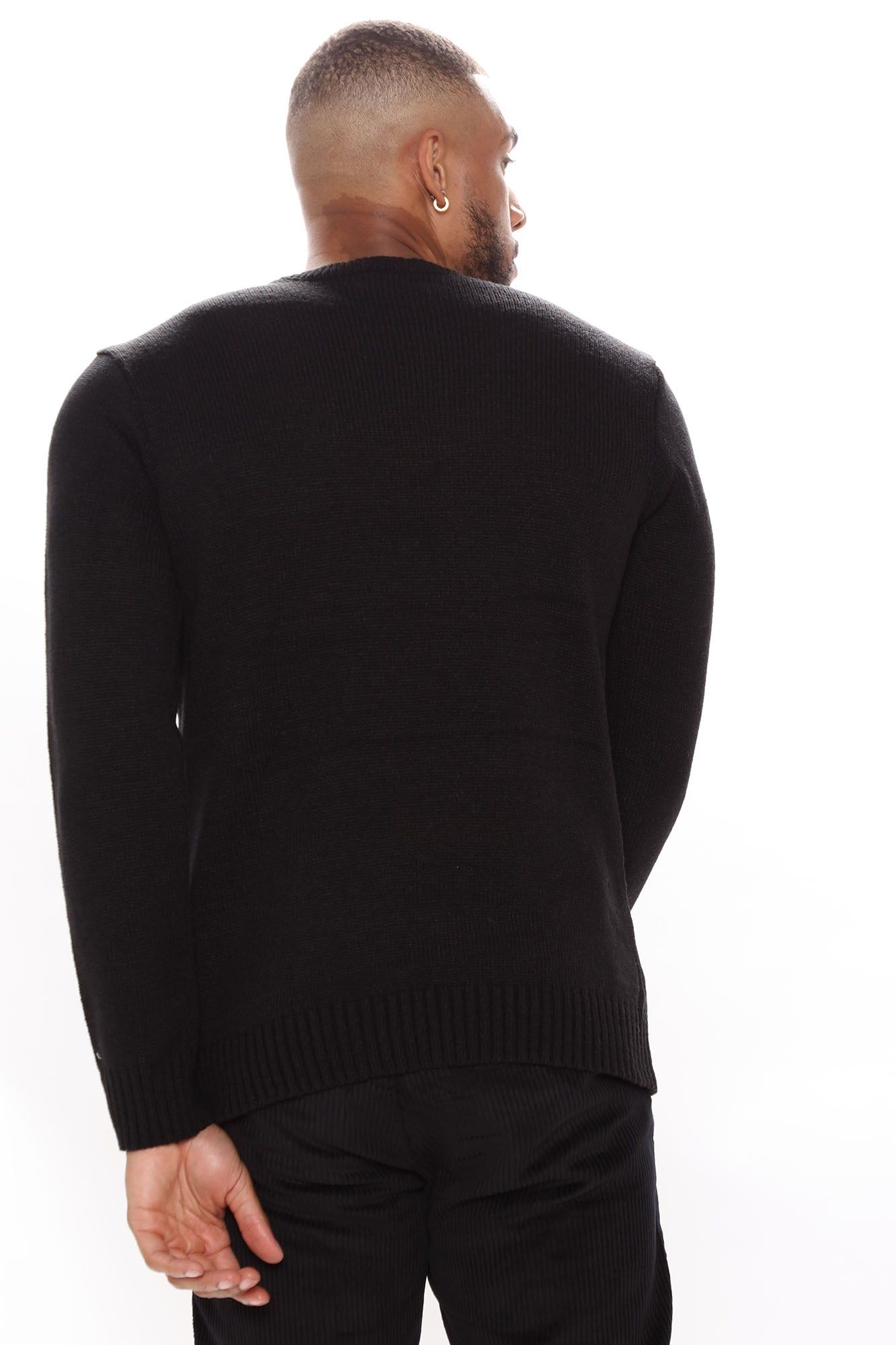 Let's Get Lit Holiday Sweater - Black/combo sold by Fashion Nova product image thumbnail 3