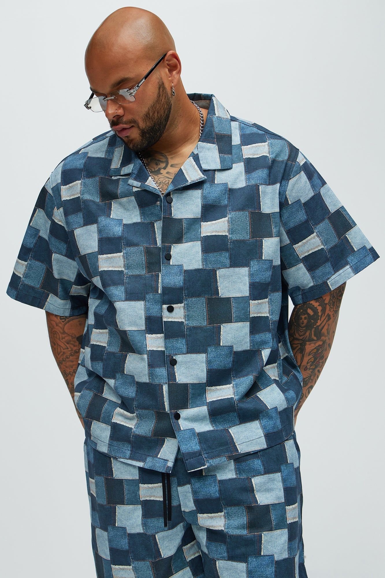 Haru Shirt - Indigo sold by Fashion Nova product image thumbnail 4