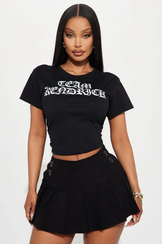 Team Kendrick Tee  - Black sold by Fashion Nova