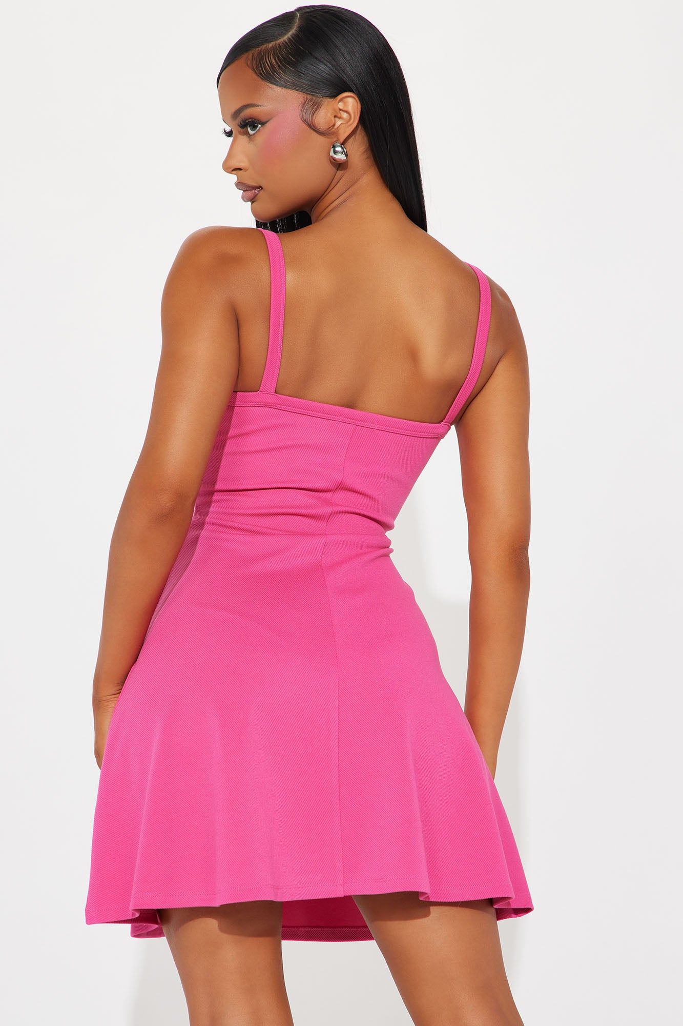 Adeline Skater Mini Dress - Pink sold by Fashion Nova product image thumbnail 3
