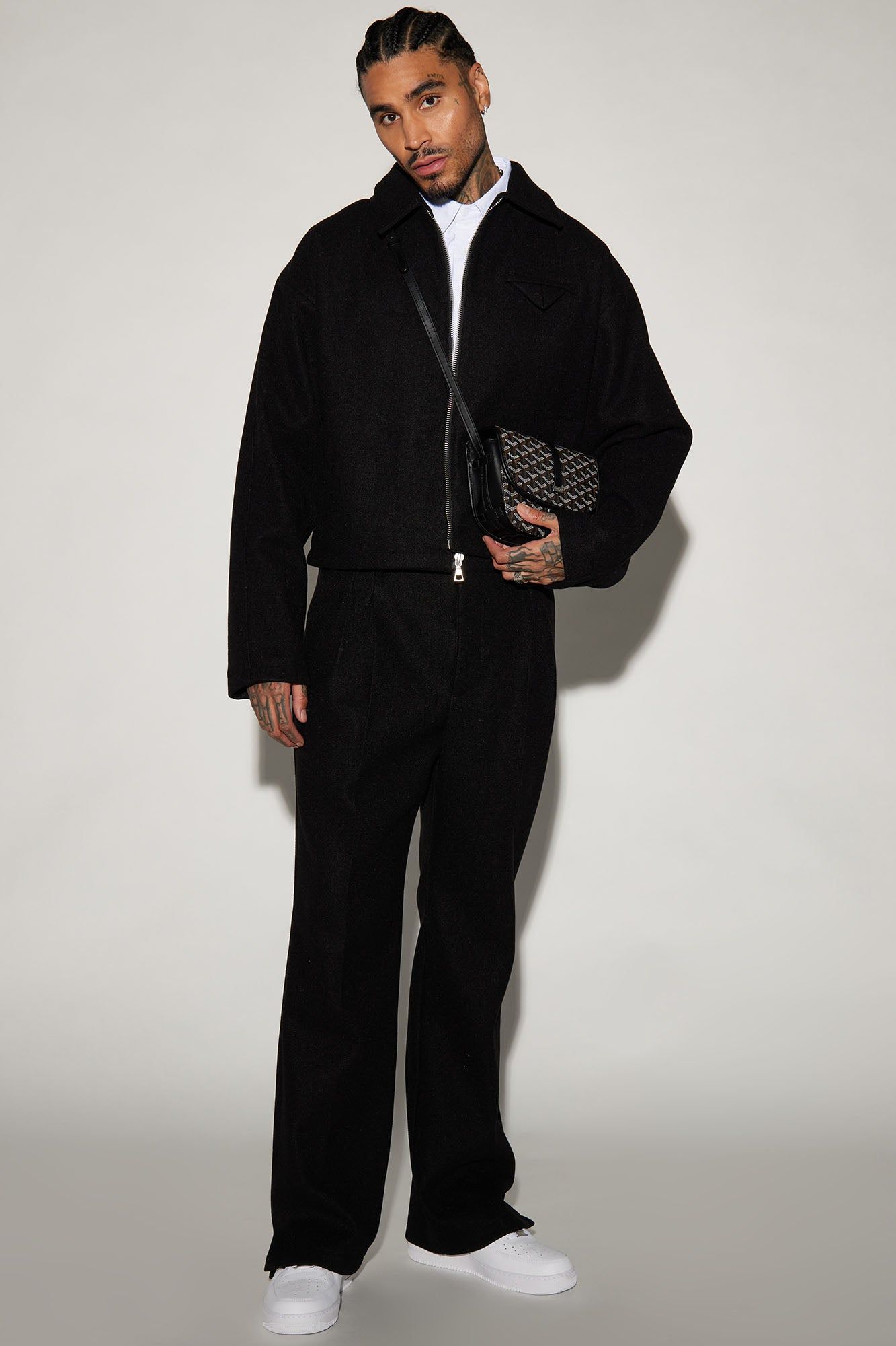 Zip It Out Crop Jacket - Black sold by Fashion Nova product image thumbnail 2