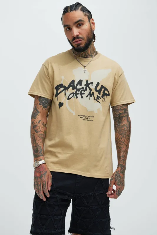 Love Got My Back Short Sleeve Tee - Tan sold by Fashion Nova