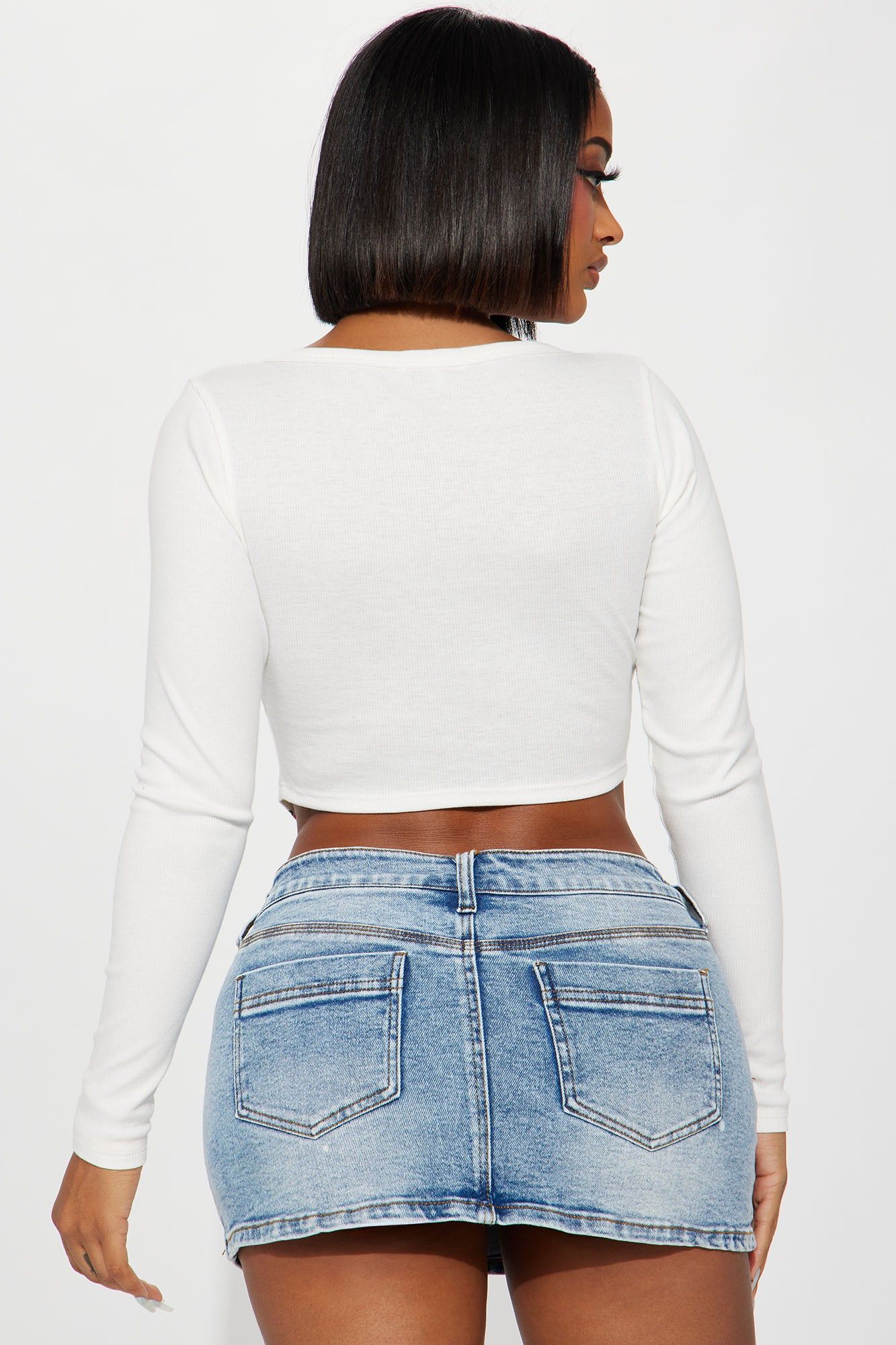 Forever Love Top - White sold by Fashion Nova product image thumbnail 3
