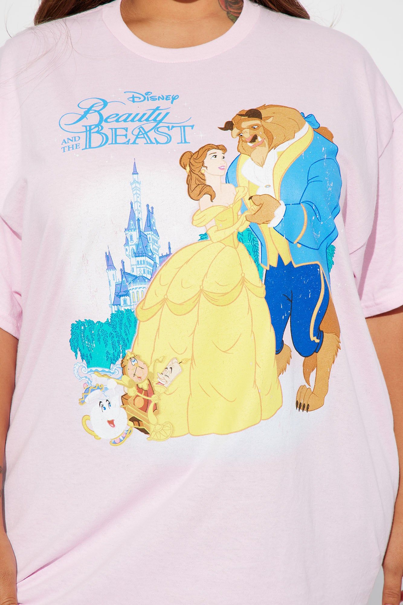 Beauty And The Best Graphic Tshirt - Pink sold by Fashion Nova product image thumbnail 6