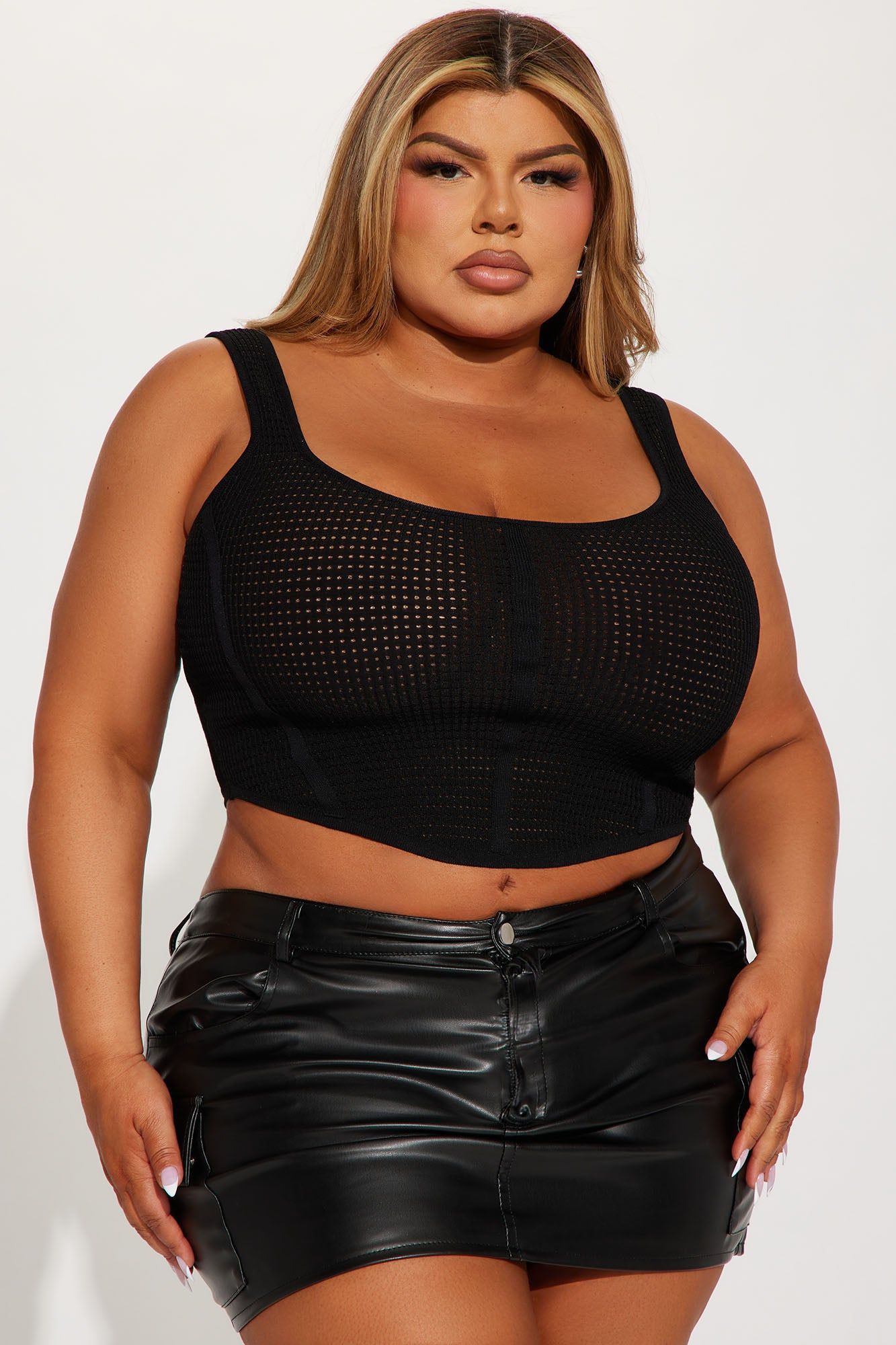 Summer In Capri Corset Top - Black sold by Fashion Nova product image thumbnail 4