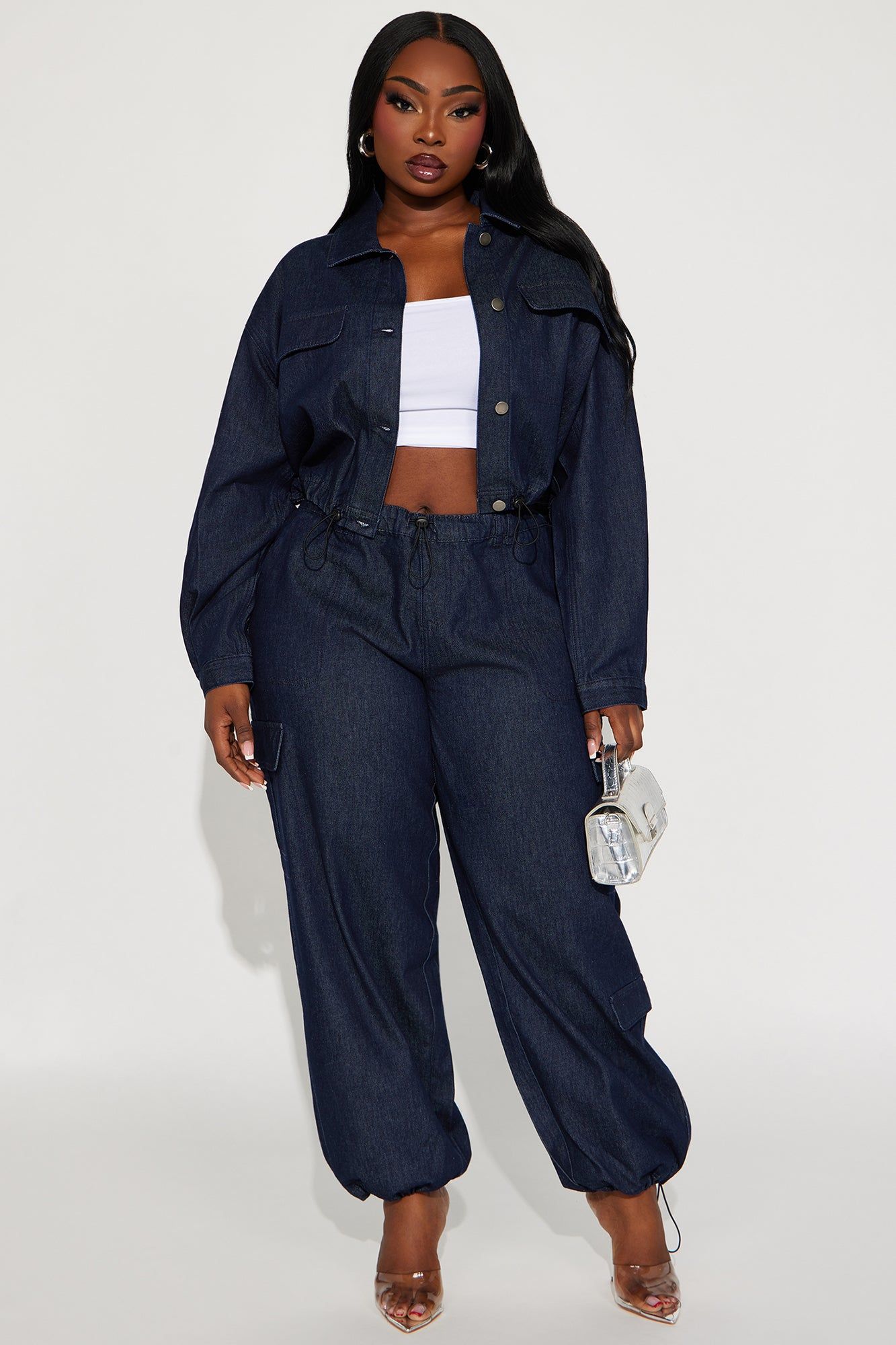 High Road  Denim Jacket - Dark Wash sold by Fashion Nova product image thumbnail 5