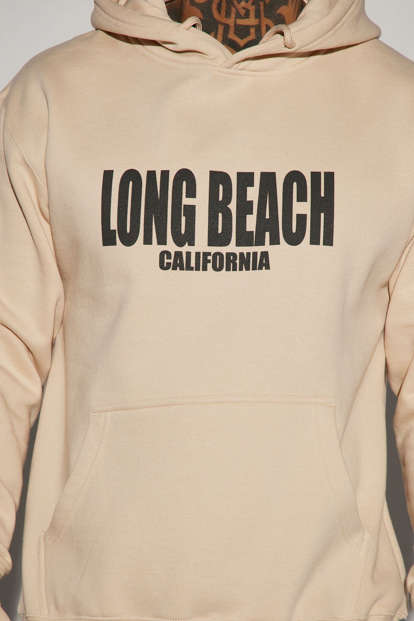 Long Beach Hoodie - Tan sold by Fashion Nova product image thumbnail 3