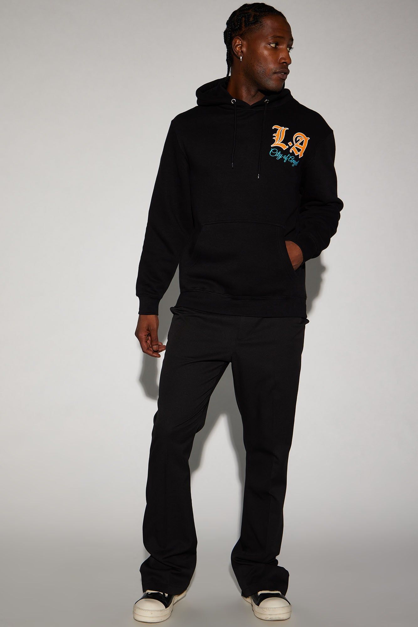 LA City Of Angels Hoodie - Black sold by Fashion Nova product image thumbnail 2