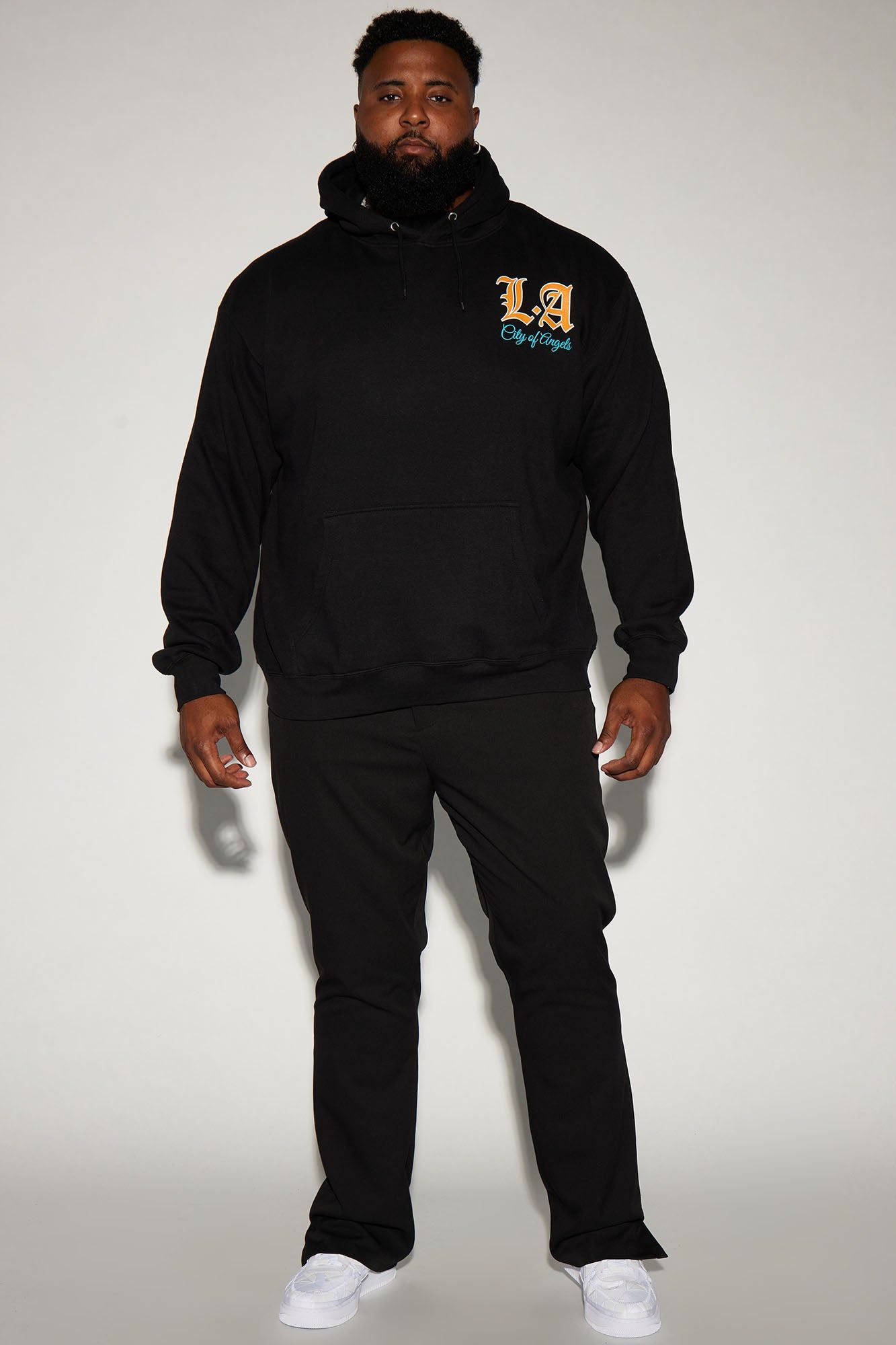 LA City Of Angels Hoodie - Black sold by Fashion Nova product image thumbnail 6