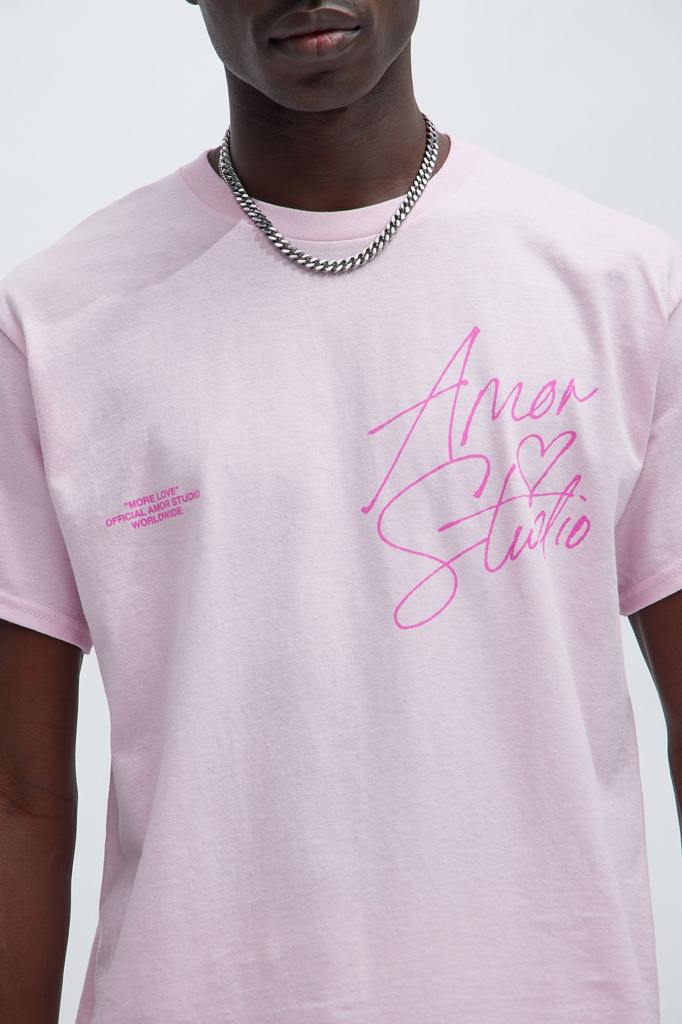 Amor Studio Signature Short Sleeve Tee - Pink sold by Fashion Nova product image thumbnail 5