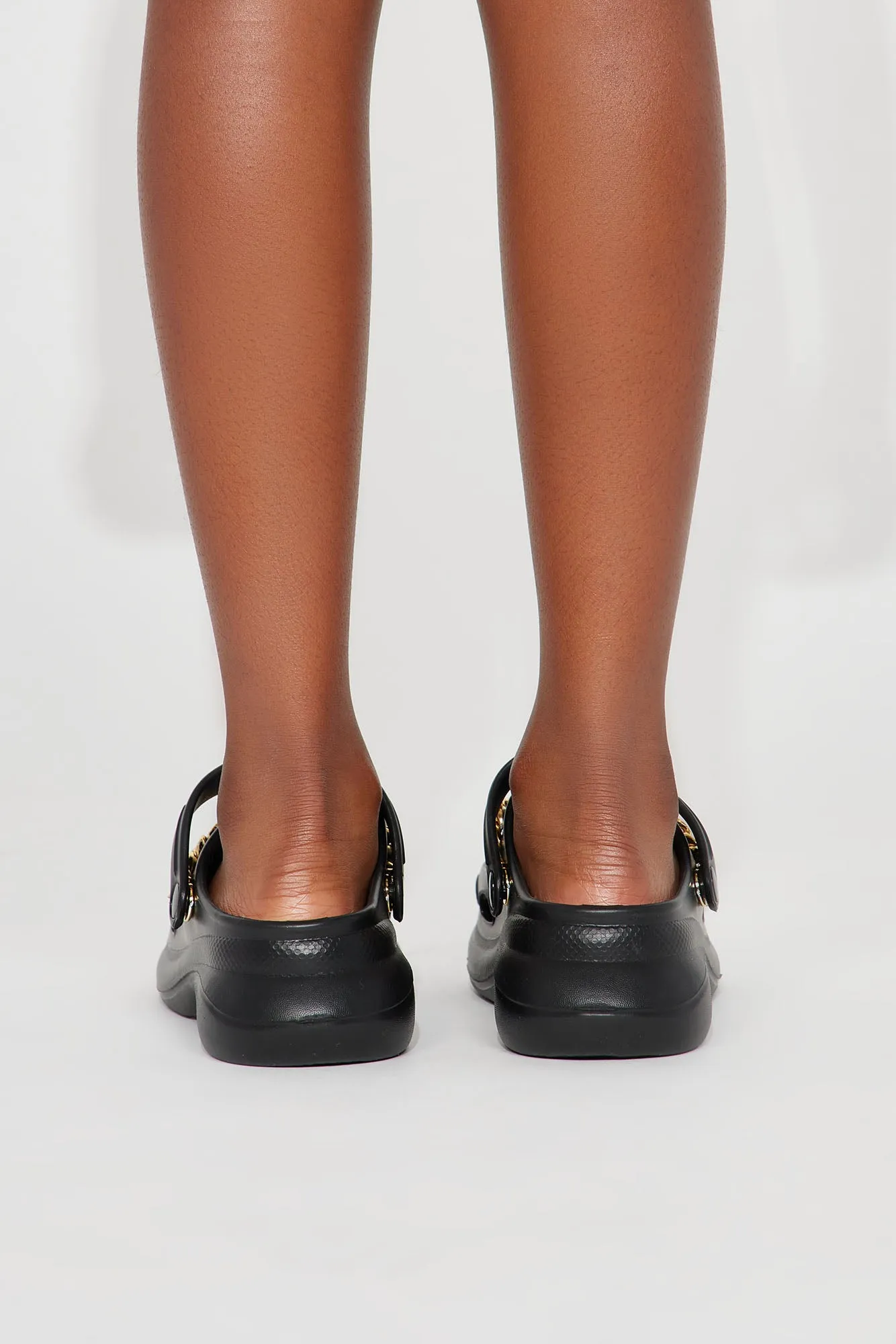 Mini Walk The Walk Slides - Black sold by Fashion Nova product image thumbnail 4