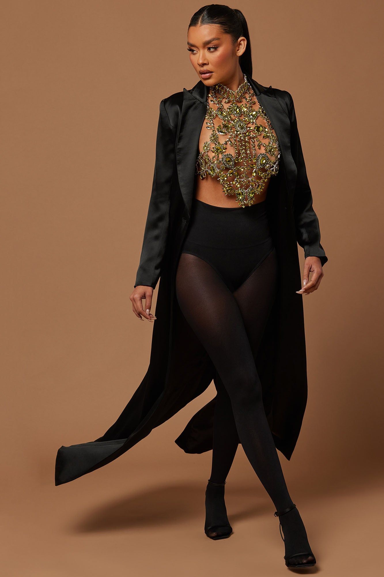 Liliana Embellished Top - Green sold by Fashion Nova product image thumbnail 2