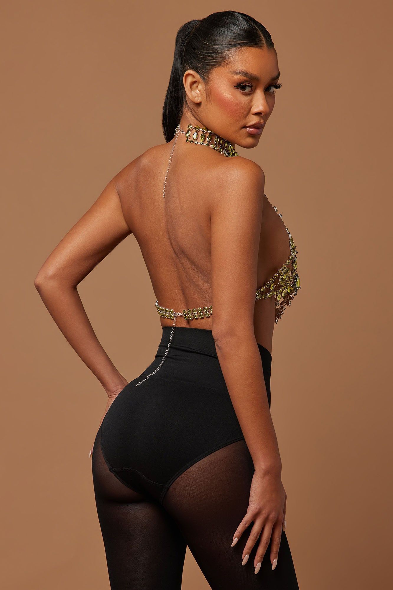 Liliana Embellished Top - Green sold by Fashion Nova product image thumbnail 4