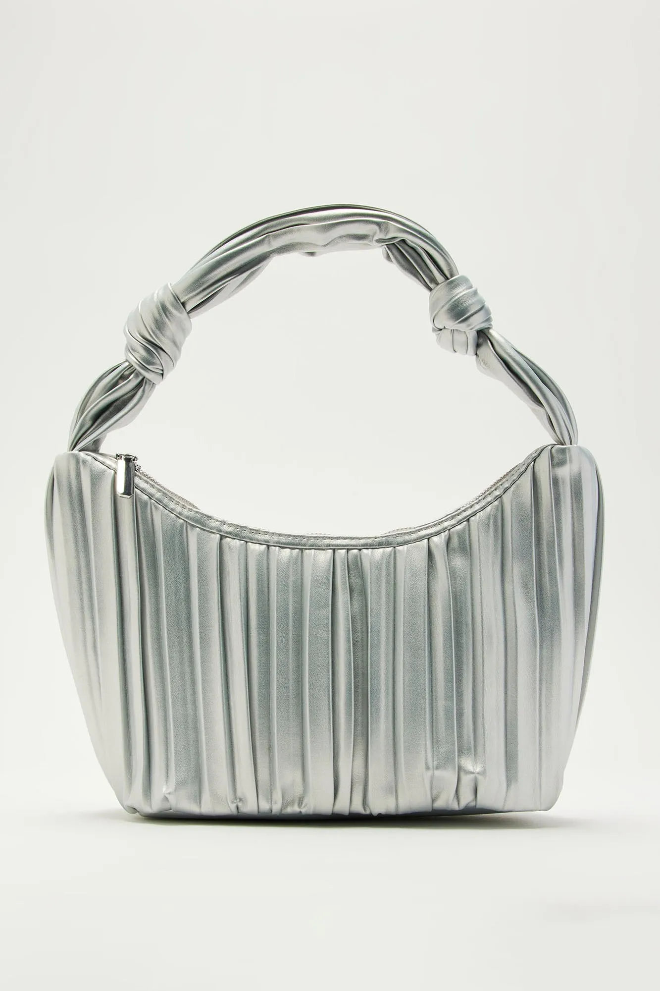 Knot My Problem Handbag - Silver sold by Fashion Nova product image thumbnail 4