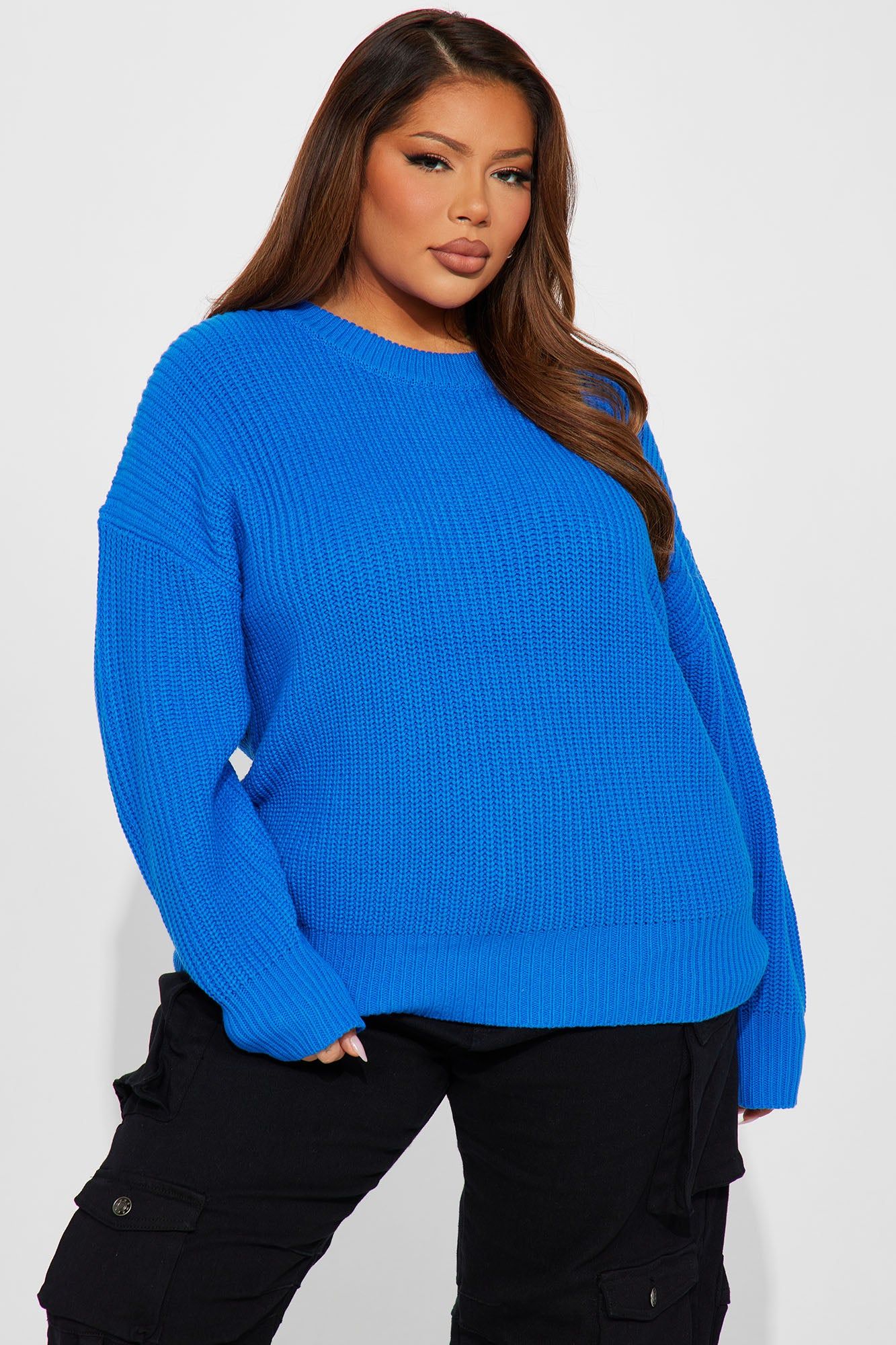 Zahara Sweater - Blue sold by Fashion Nova product image thumbnail 4