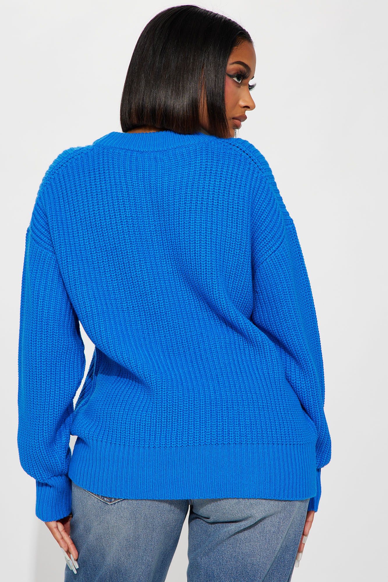 Zahara Sweater - Blue sold by Fashion Nova product image thumbnail 3