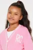 Mini Varsity Moment Mini Dress - Pink/combo sold by Fashion Nova