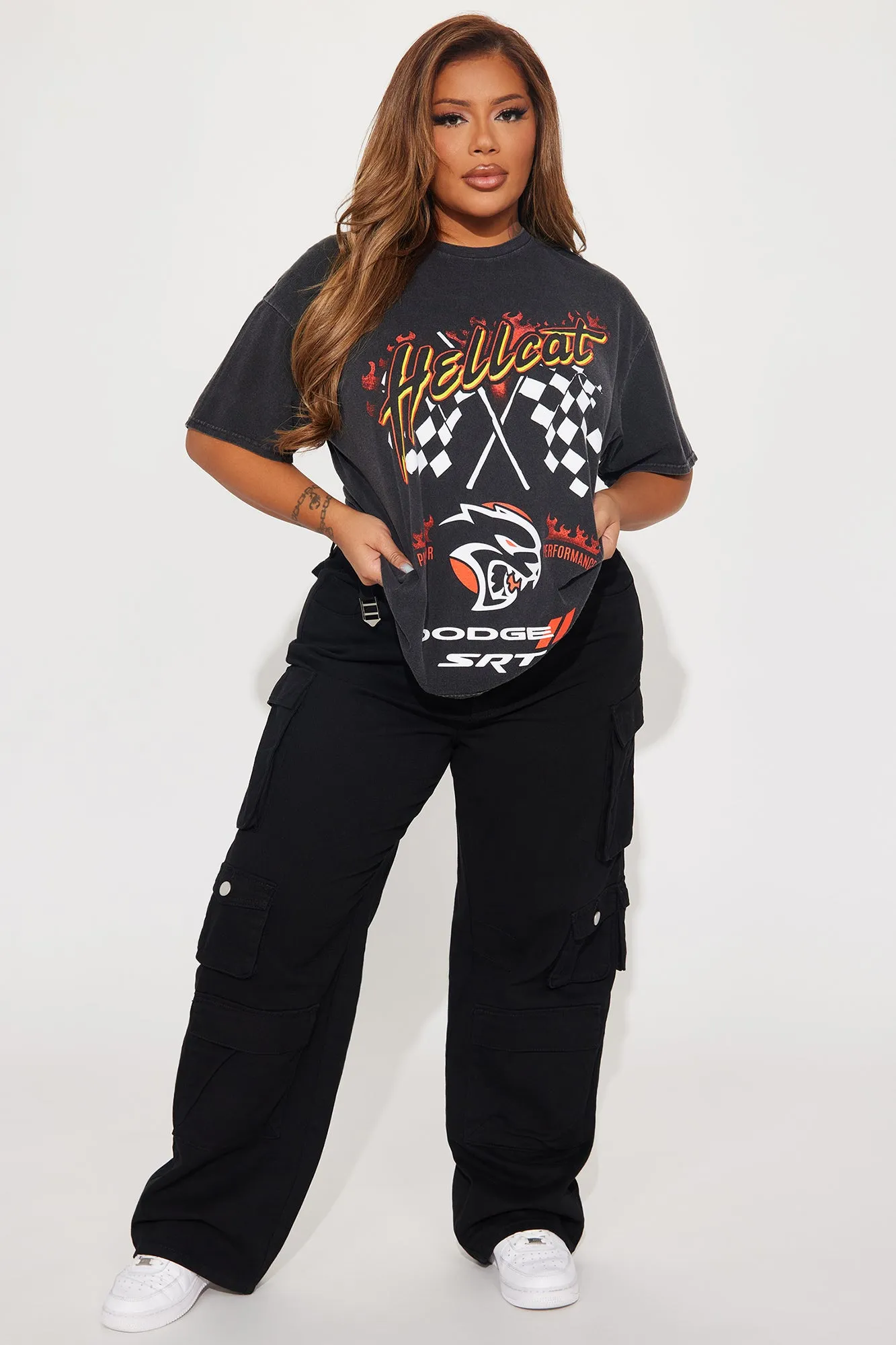 Count On It Straight Leg Cargo Pant - Black sold by Fashion Nova product image thumbnail 4