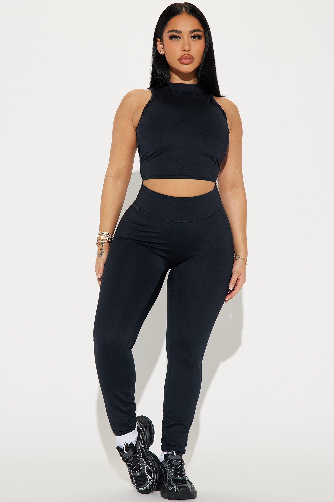 Playing Doubles Elevate Active Top - Black sold by Fashion Nova product image thumbnail 3