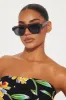 All The Reasons Sunglasses - Grey sold by Fashion Nova