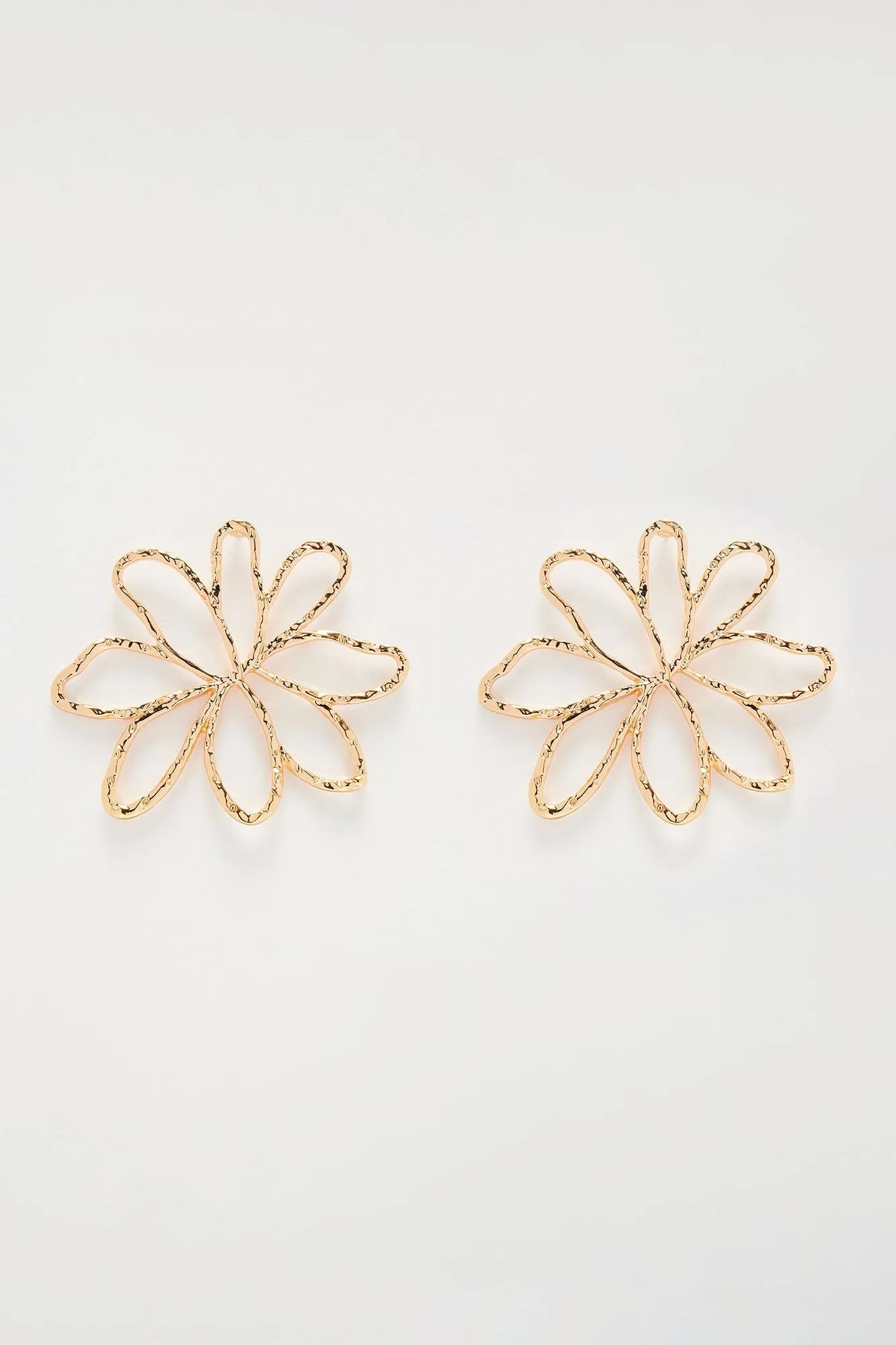 Fresh Daisy Earrings - Gold sold by Fashion Nova