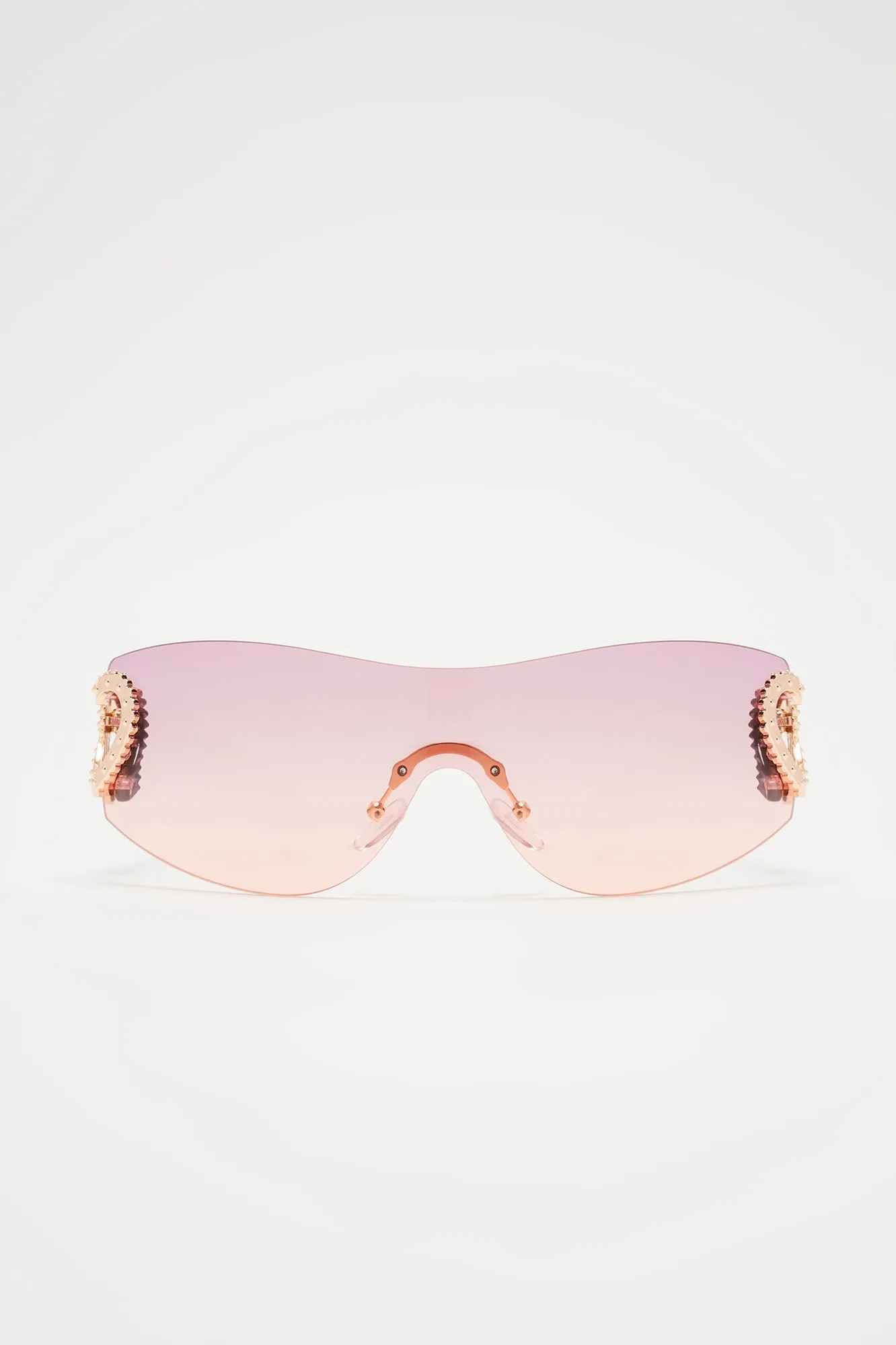 Too Sweet Sunglasses - Pink sold by Fashion Nova product image thumbnail 2