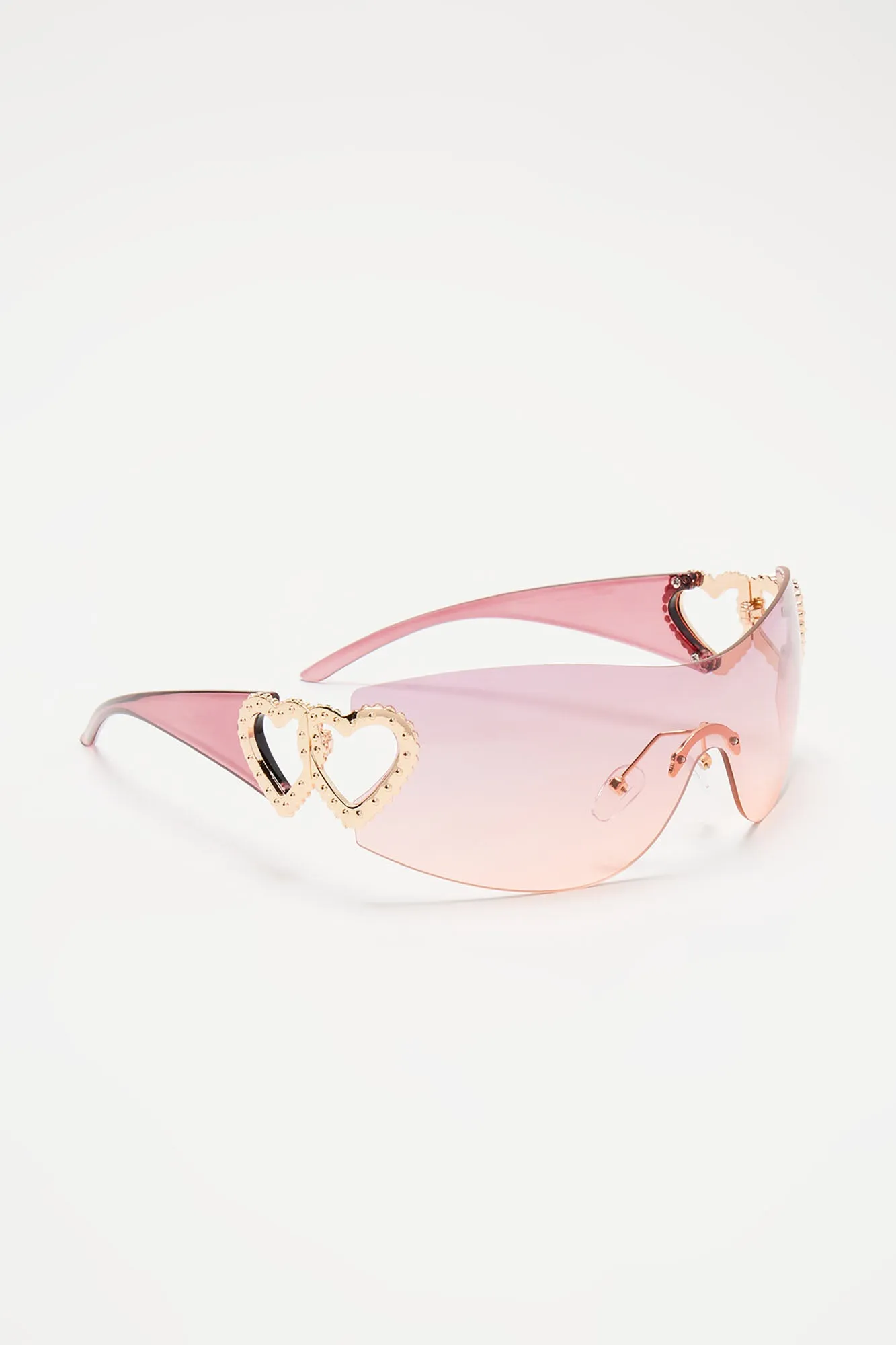 Too Sweet Sunglasses - Pink sold by Fashion Nova product image thumbnail 3