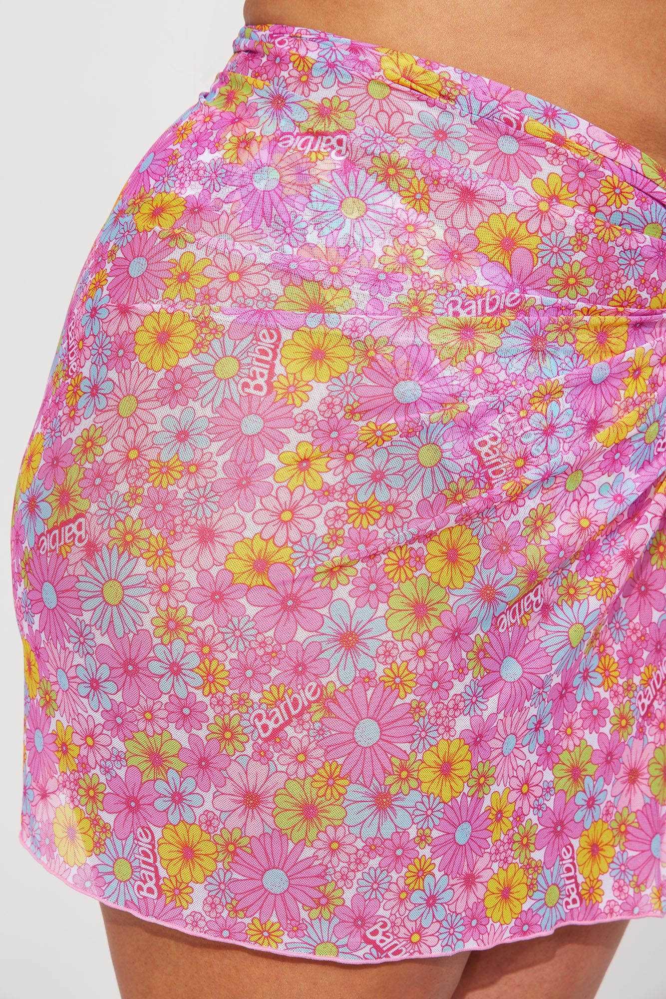 Come On Barbie Cover Up Skirt - Pink/combo sold by Fashion Nova product image thumbnail 6