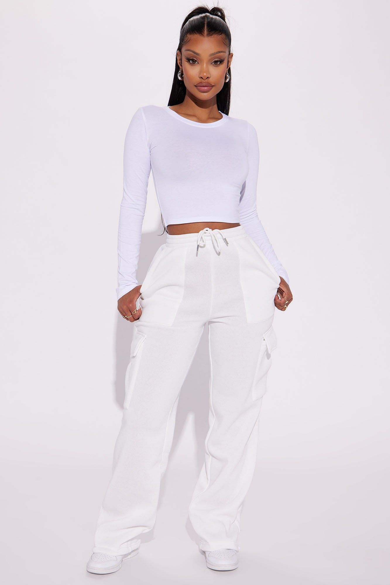 Wendy Ruffle Mini Dress - White sold by Fashion Nova product image thumbnail 2