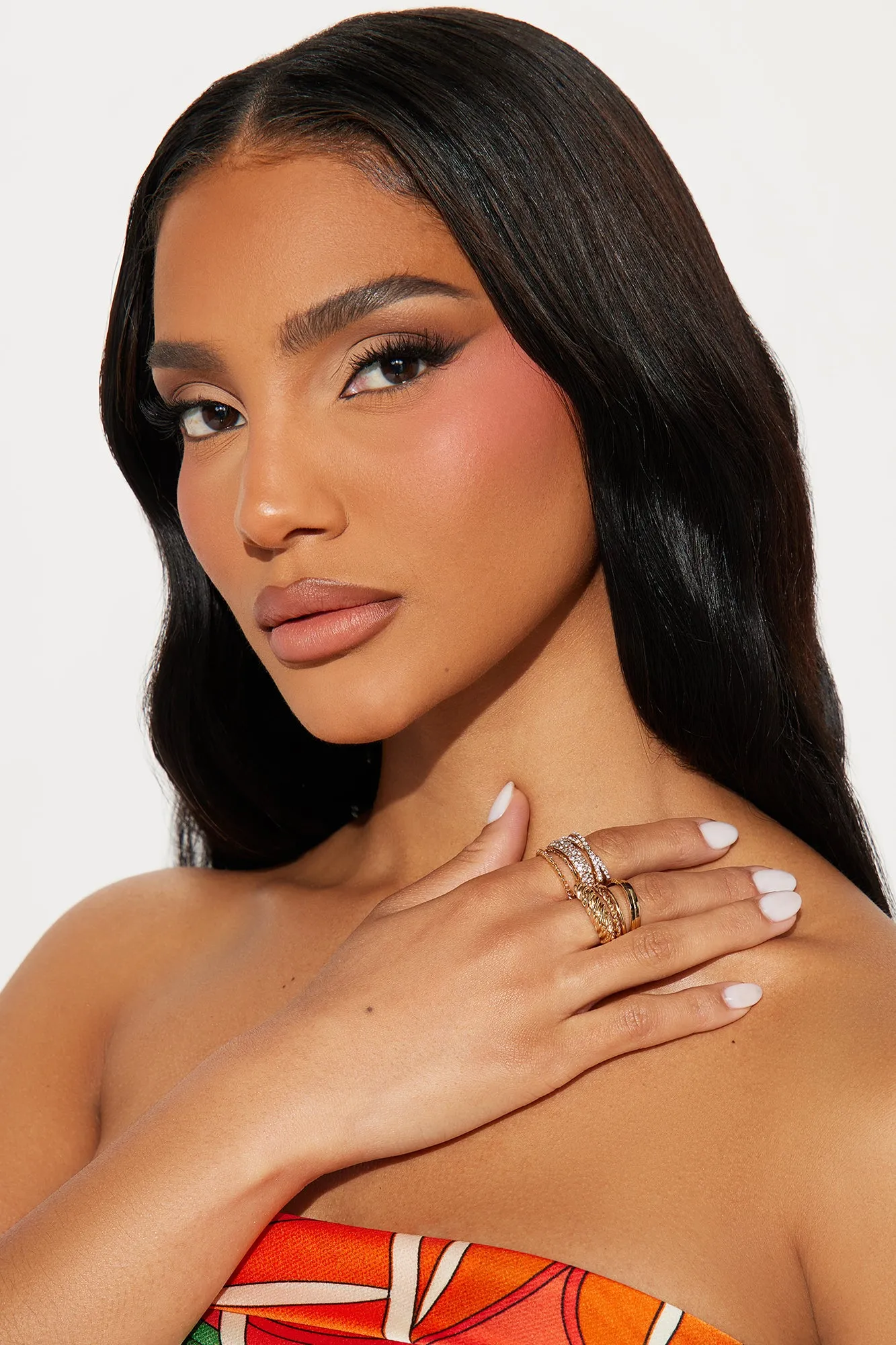 Avant Grade Aura 10 Piece Ring Set - Gold sold by Fashion Nova product image thumbnail 2