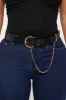 Reptilia Roots Belt - Black sold by Fashion Nova