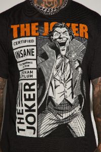 The Joker Cover Short Sleeve Tee - Black sold by Fashion Nova