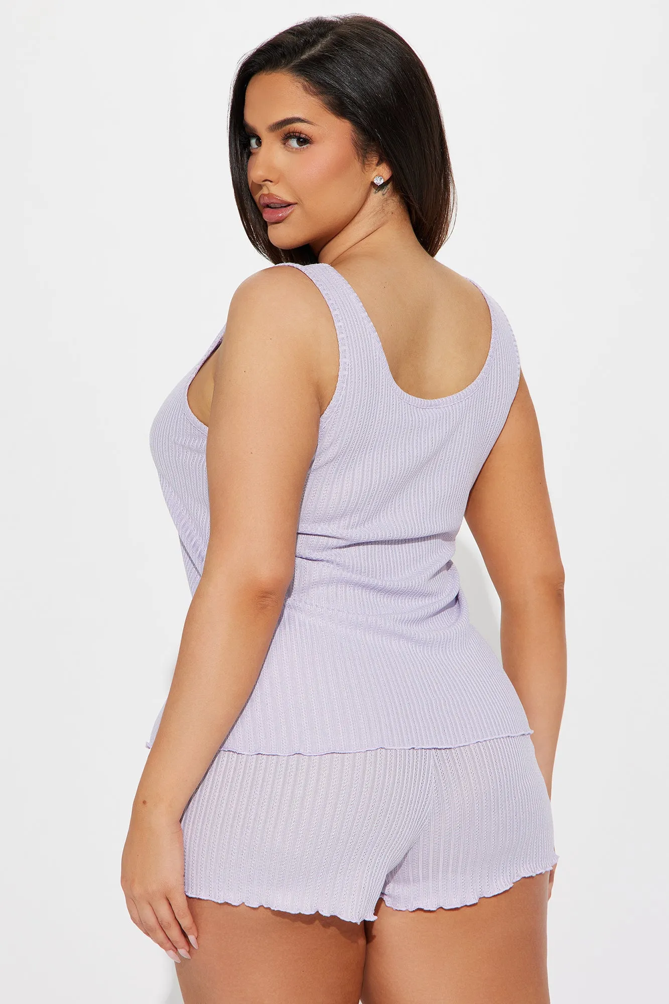 Sweet Rose Pointelle PJ Short Set - Lavender sold by Fashion Nova product image thumbnail 5