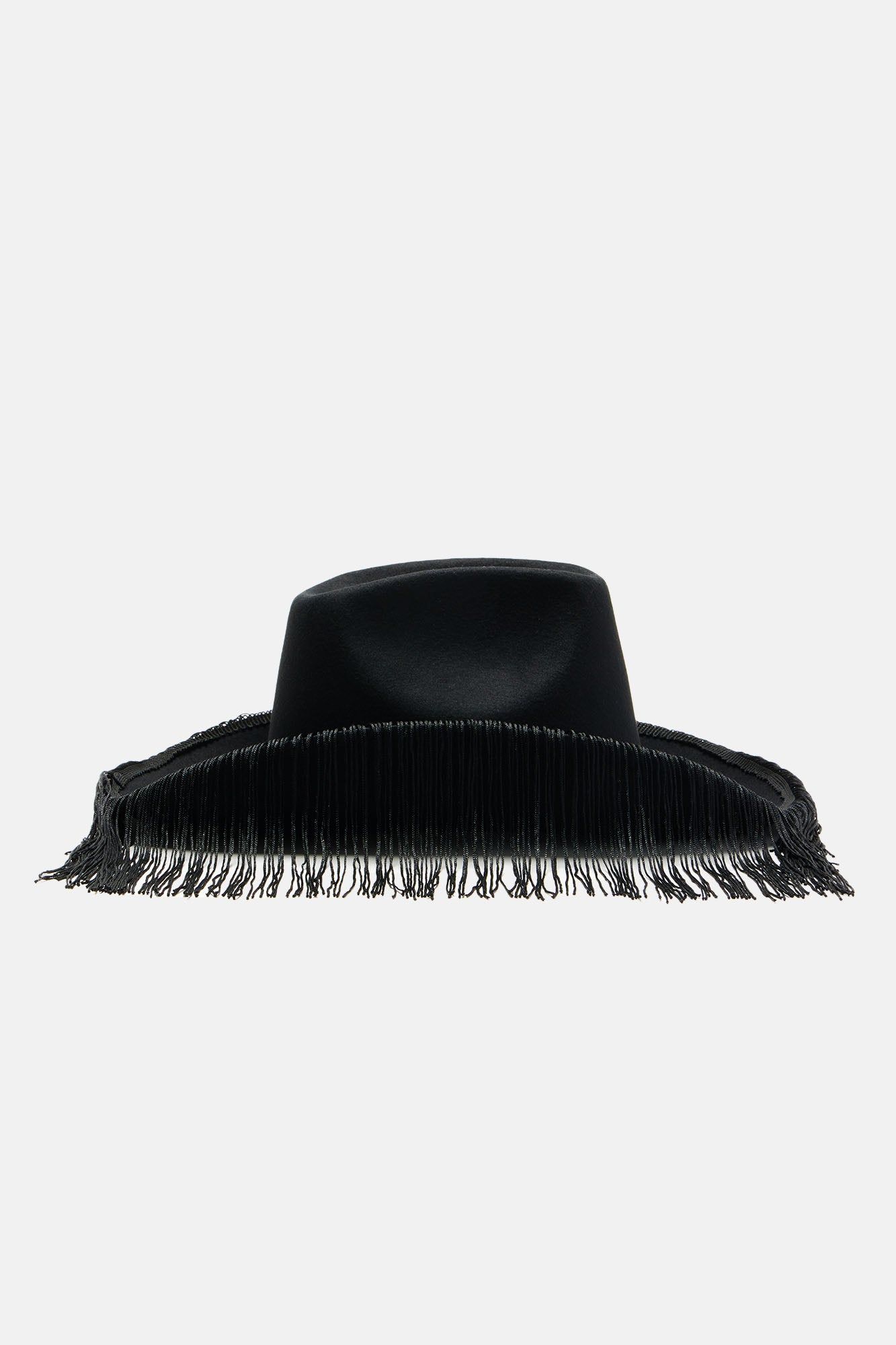 Fringe Babe Cowboy Hat - Black sold by Fashion Nova product image thumbnail 2